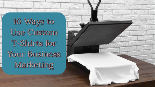 Custom t-shirts, business marketing, brand awareness, cohesive look, merchandise sales, team building, product launches, fundraising, corporate gifts, community events, client gifts, event merchandise