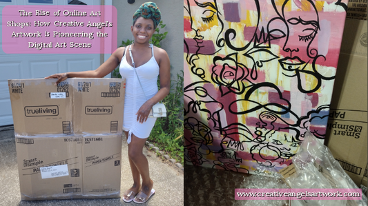 The Rise of Online Art Shops: How Creative Angel's Artwork is Pioneering the Digital Art Scene