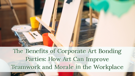 Corporate art bonding, team building, company culture, art parties, team activities, art workshops, creative team building, corporate events, art therapy, team bonding activities, corporate art events
