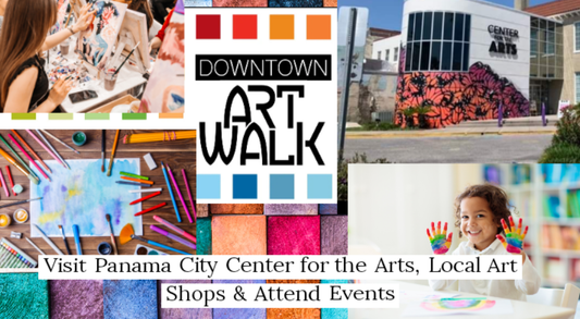Art, Art Walk, Panama City FL, Creative Angel's Artwork, Panama City Center for the Arts