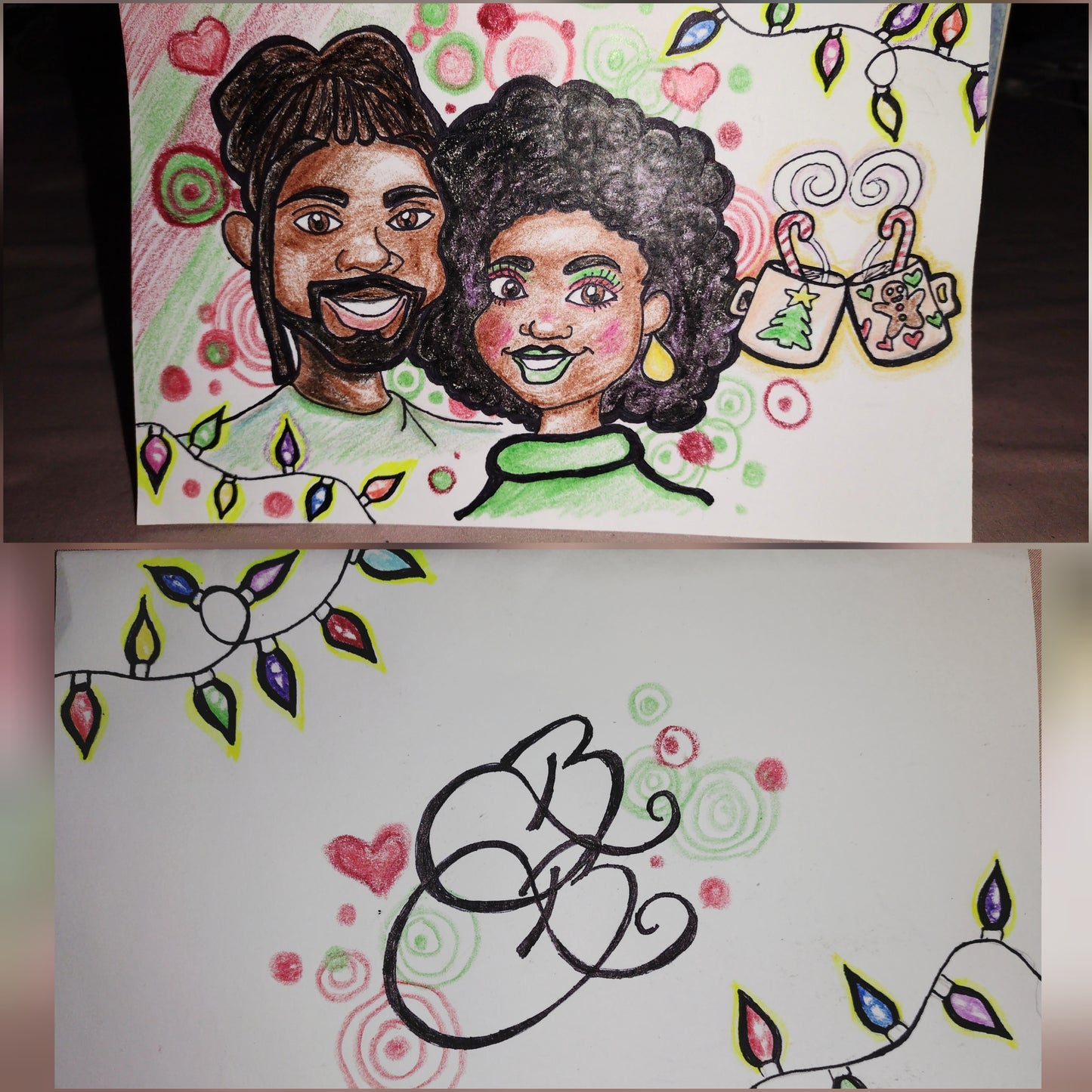 Christmas Card: Christmas Couple