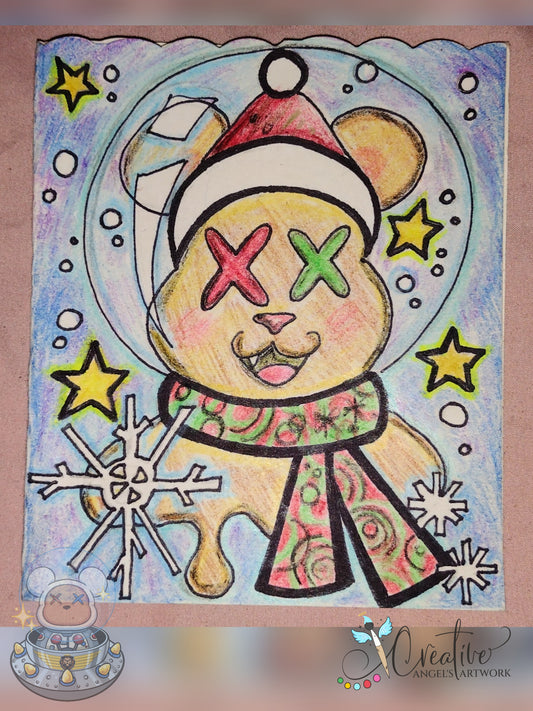 Christmas Card: A Space Bear Christmas