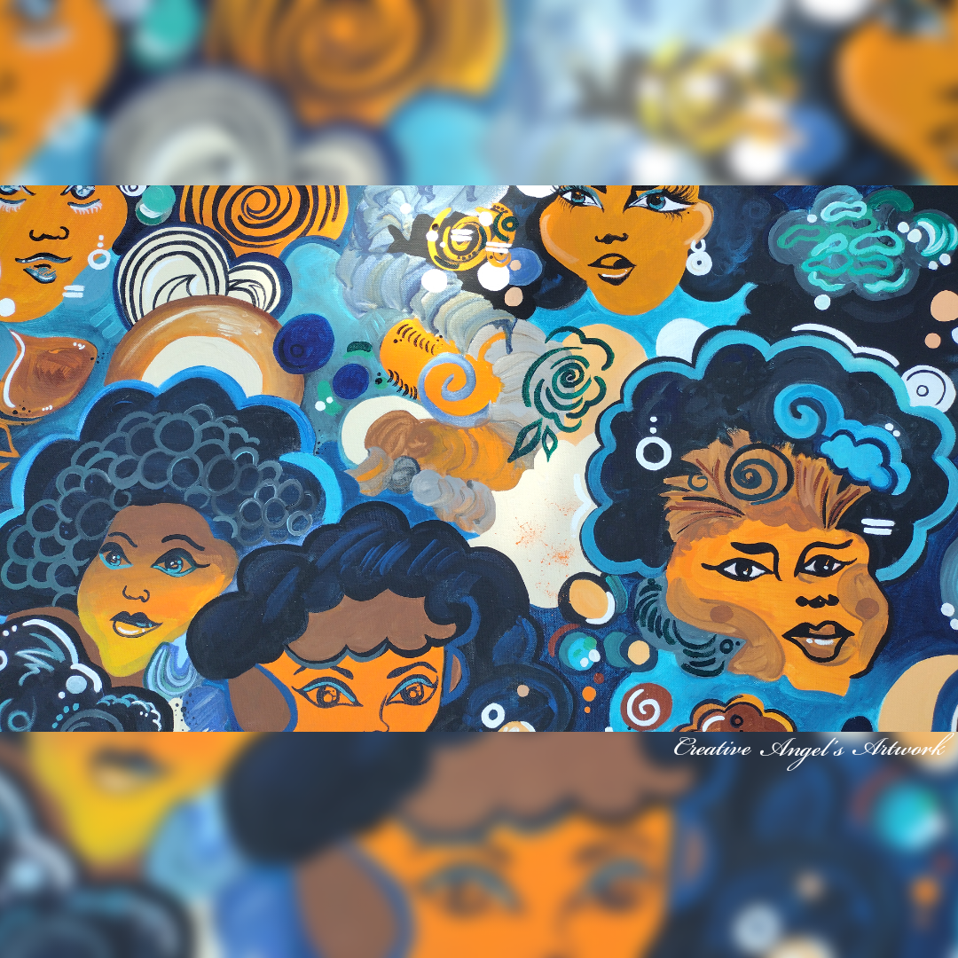 "Afro-Expressionism" Painting