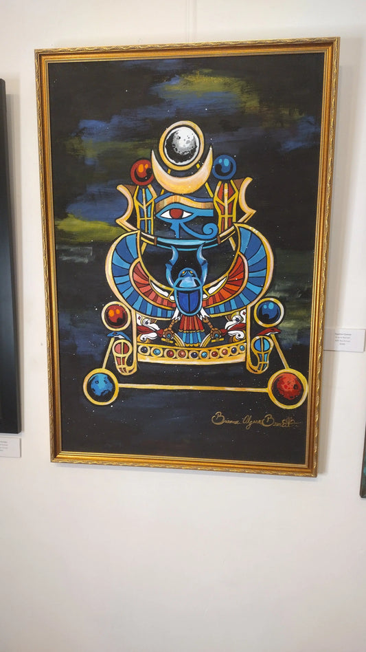 Egyptian Cosmos Painting