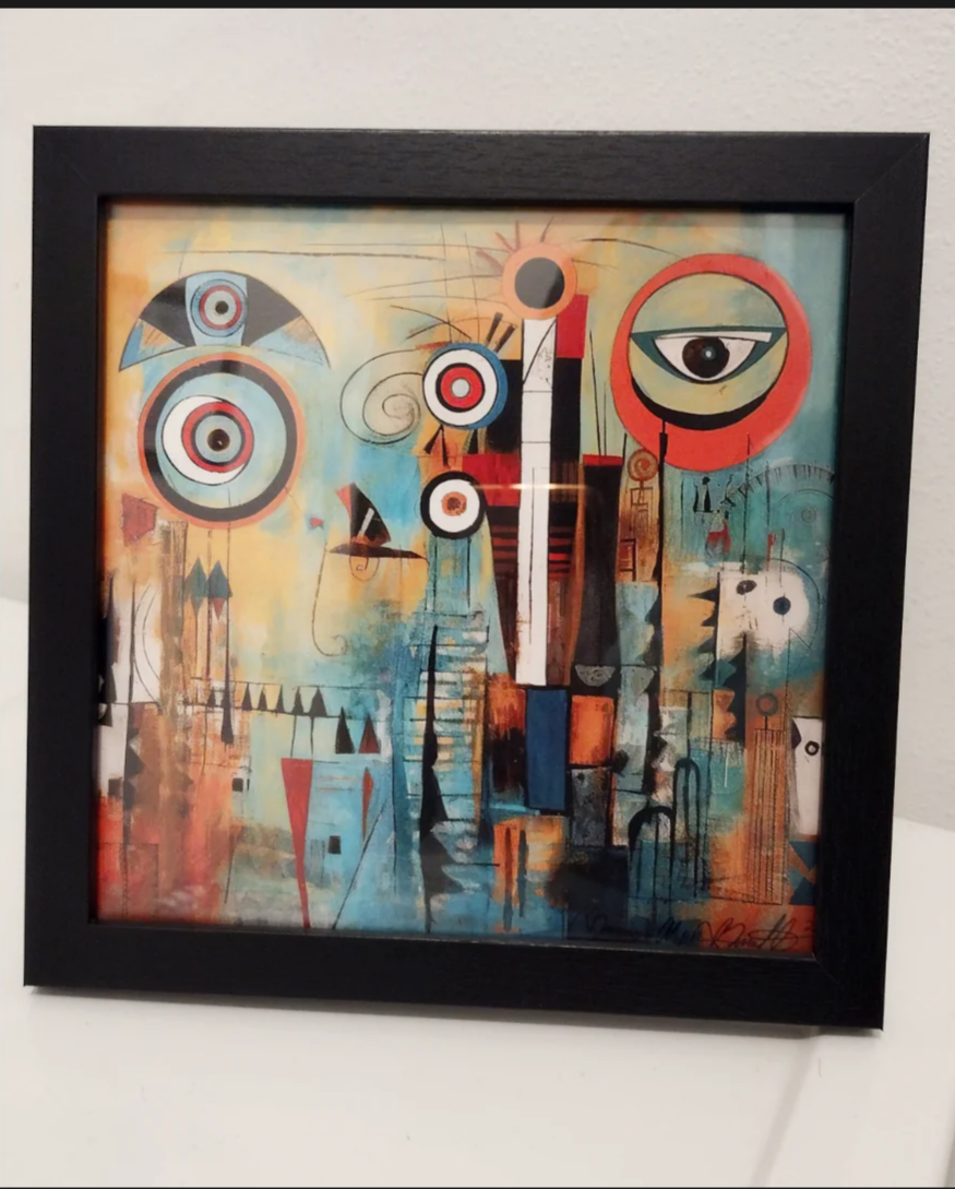 "Eyes are the Windows to the City" Art Print