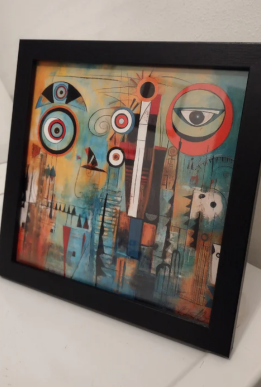 "Eyes are the Windows to the City" Art Print