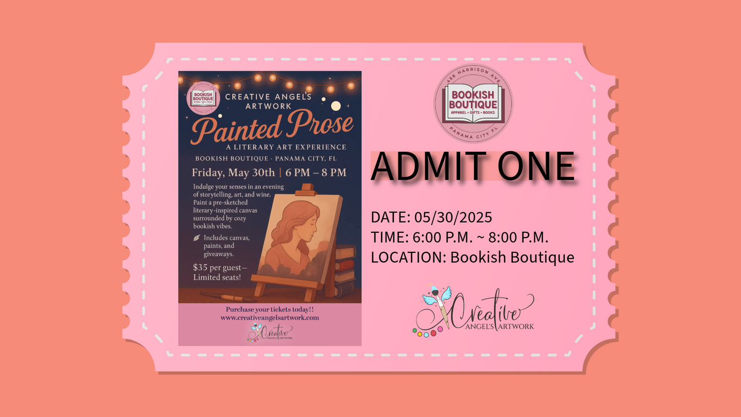 Painted Prose: A Literary Art Experience (Ticket)