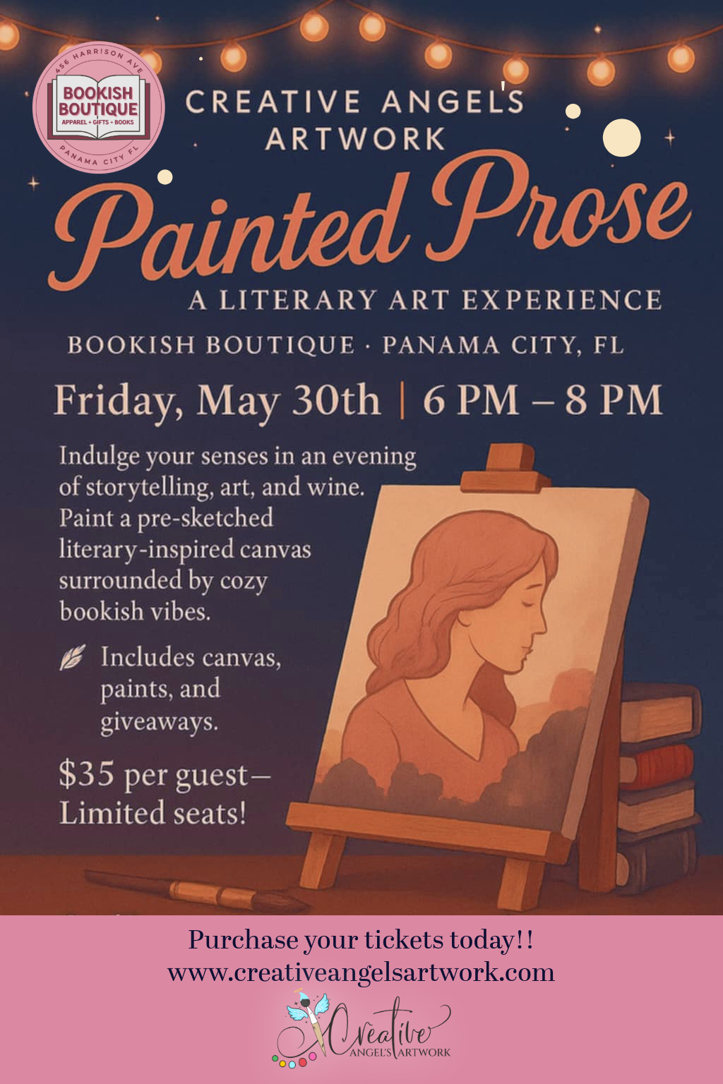 Painted Prose: A Literary Art Experience (Ticket)