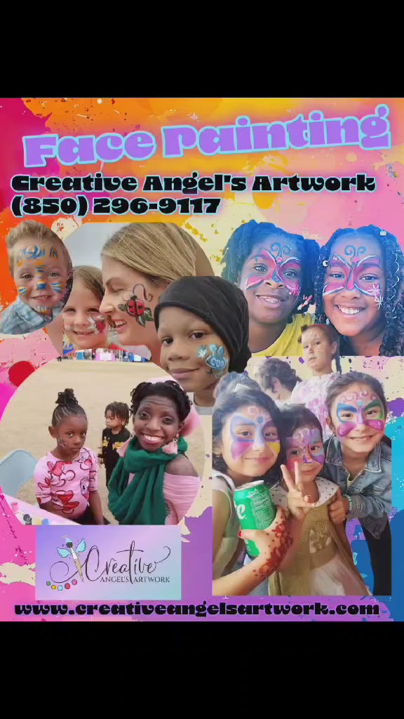 Load video: Mystic strokes Mermaid Paint party Panama City Florida