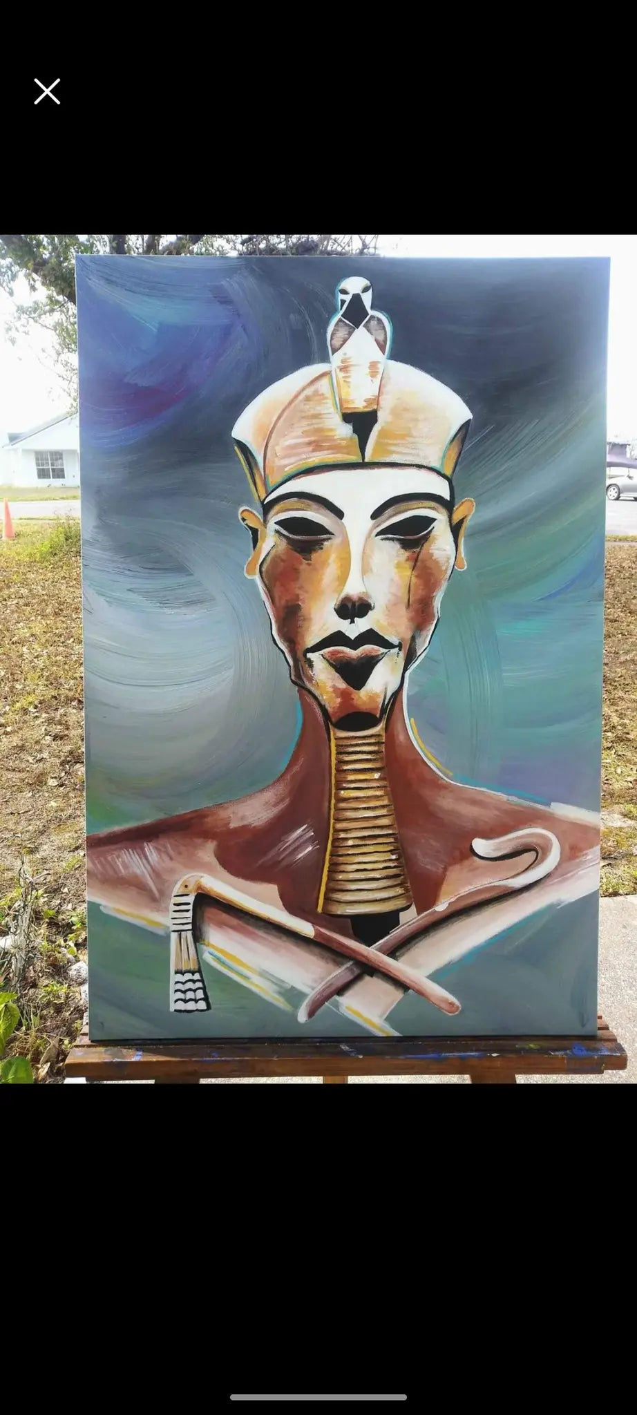 Expressive abstract painting by Creative Angel Artwork - Add a modern touch to your home decor