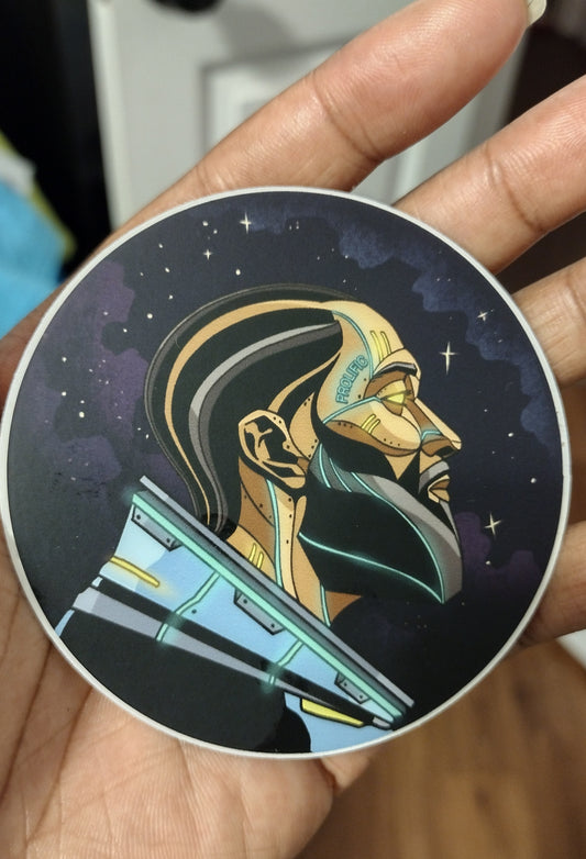 Cyber Nip Sticker