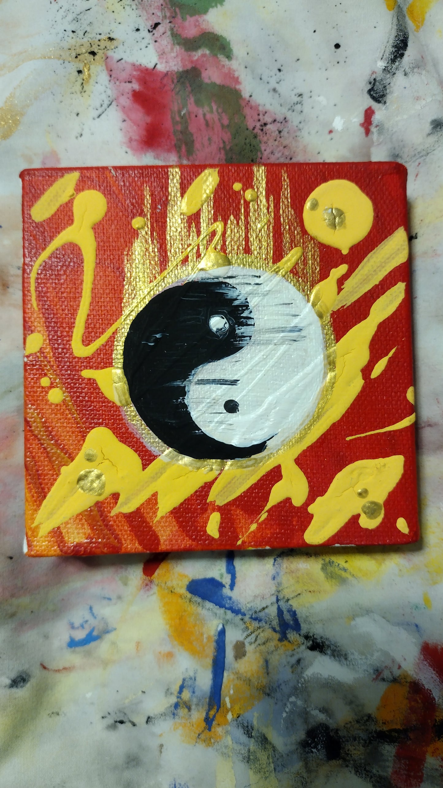 Black and White in Warm Colors (Yin & Yang)