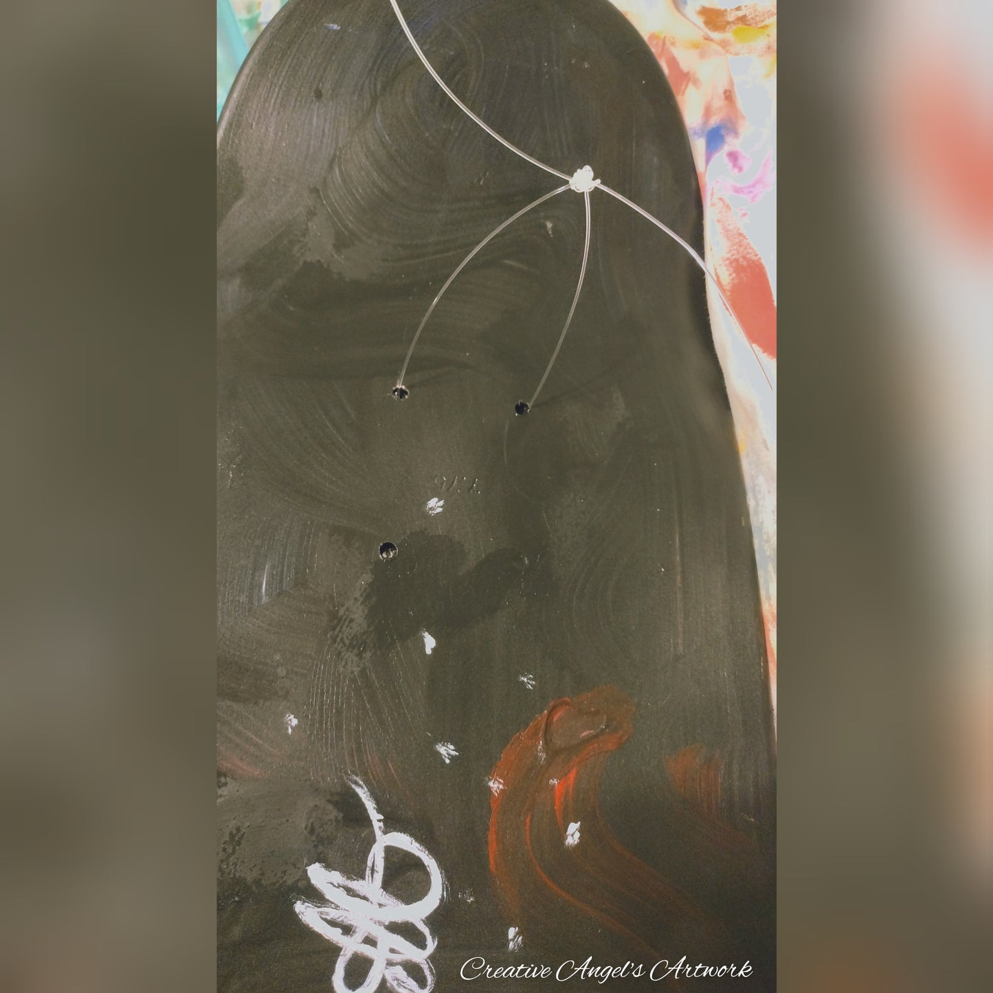 Alien Bear Skateboard Deck