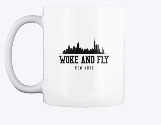 Woke and Fly New York Mug