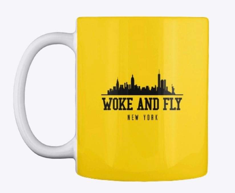 Woke and Fly New York Mug